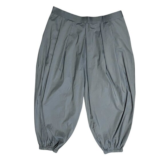 Halara Mid Rise Side Pocket Relax Resort Joggers Sz Large Womens Grey Pleated Fr - Picture 12 of 12